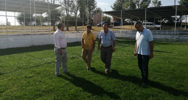 Güreş Alanı Hazır