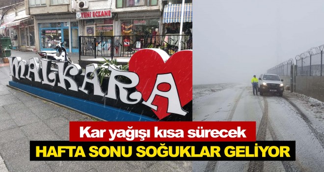 Malkara Yeniden Kar’la Buluştu