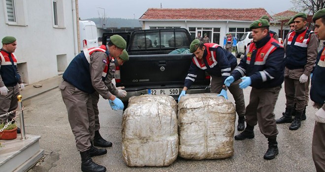 Keşan’da Uyuşturucu Operasyonu…