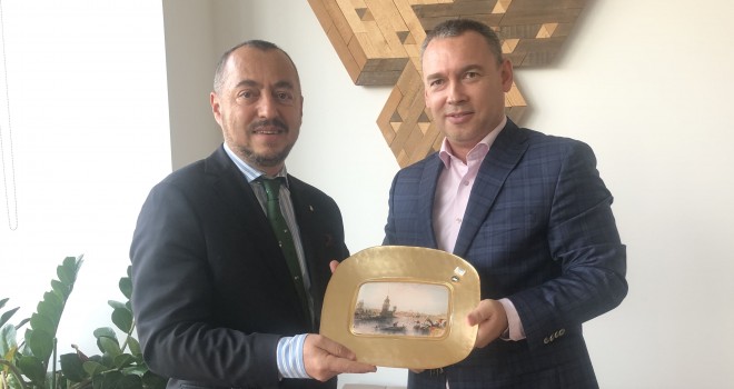 Macaristan Fahri Konsolosu Şahbaz'dan Başkonsolos Keller László'ya Ziyaret