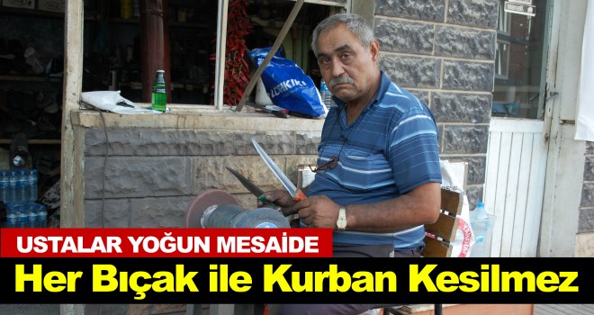 Bıçak Bileyicileri Yoğun Mesaide