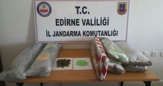 EDİRNE’DE UYUŞTURUCU OPERASYONU