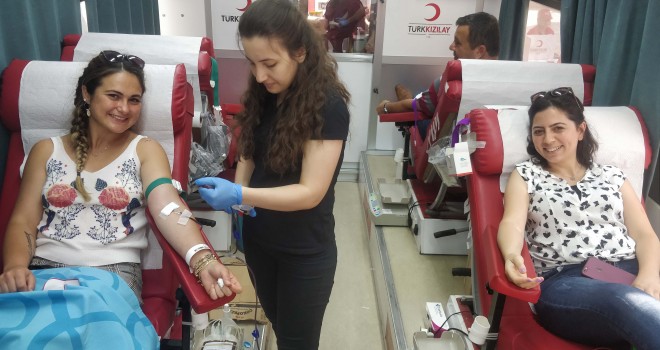 75 Ünite Kan Bağışı Yapıldı