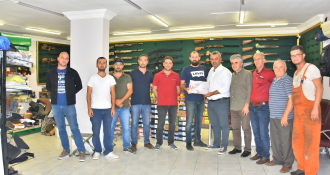 Başkan Yurdakul'dan Avcılara Ziyaret