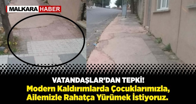 Kaldırımlar Neden Yarım Bırakıldı?