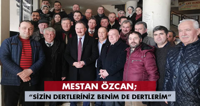 AK Parti Tekirdağ Adayı Mestan Özcan Malkara’da