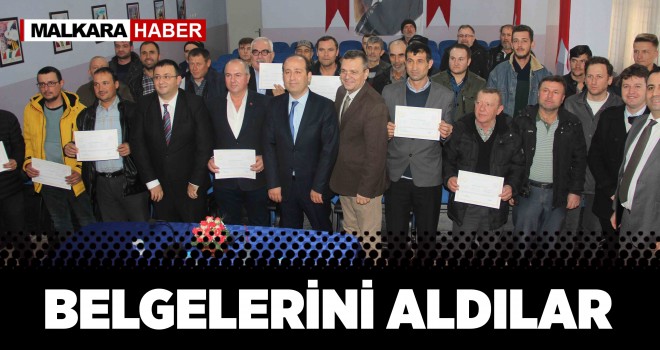 ‘Sürü Yönetim Elemanı’ Kursiyerleri Sertifikalarını Aldı