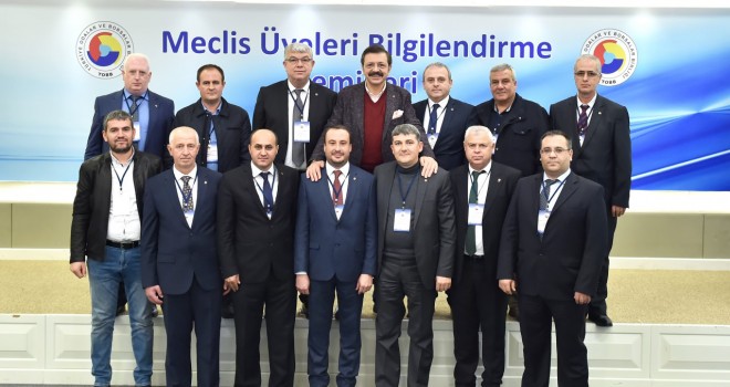 MALKARA TB MECLİS ÜYELERİNE BİLGİLENDİRME SEMİNERİ