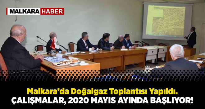 Malkara’ya Gelecek Olan Doğalgaz Çalışmaları Değerlendirildi
