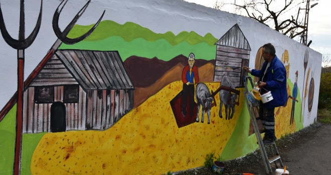 Büyükşehir Belediyesi Mahalleleri Güzelleştiriyor