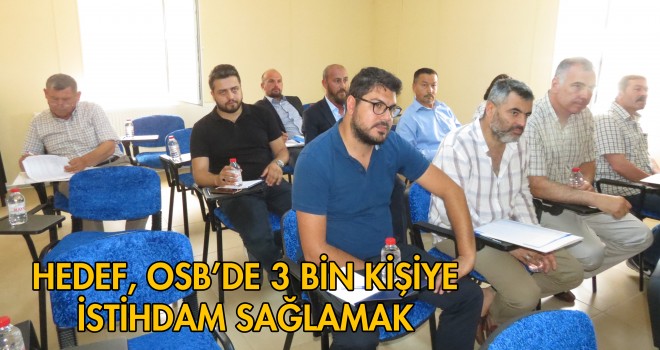 MALKARA TSO MECLİSİ, OSB’DE TOPLANDI