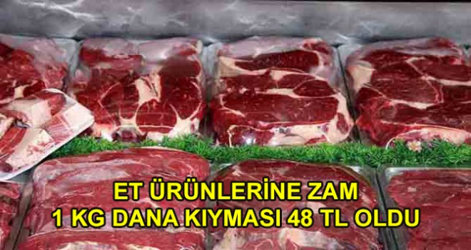 MALKARA’DA ET VE ET ÜRÜNLERİ FİYAT TARİFESİ BELİRLENDİ