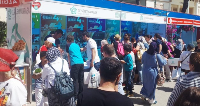 21. Uluslararası Bayındır Çiçek Festivali’nde Süleymanpaşa Damga Vurdu