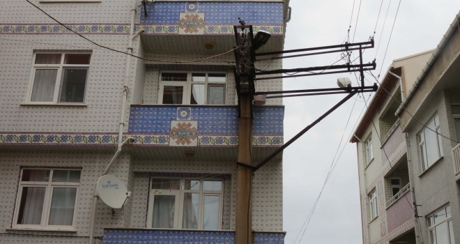 Elektrik Direği Korkutuyor!