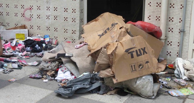 Çorap Deposunda Çıkan Yangın Korkuttu