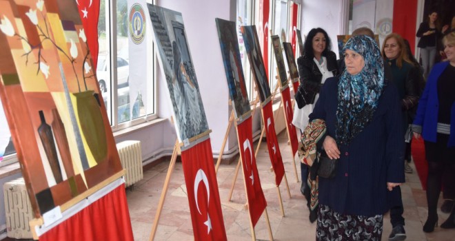 EL ÜRÜNLERİ SATIŞ SERGİSİ AÇILIŞI GERÇEKLEŞTİRİLDİ