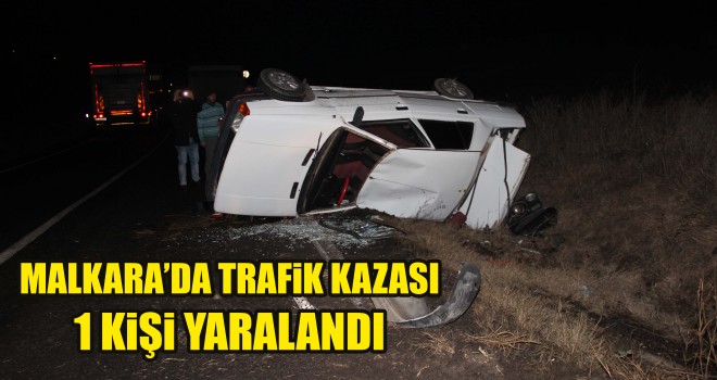 Takla Atan Otomobil’den Yaralı Kurtuldu