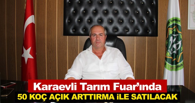 Tekirdağ Koyun Keçi Birliğinden Bir İlk!