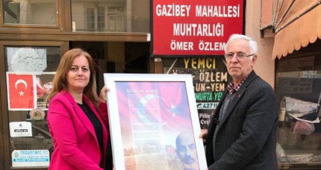 MUHTARLARA ANLAMLI HEDİYE