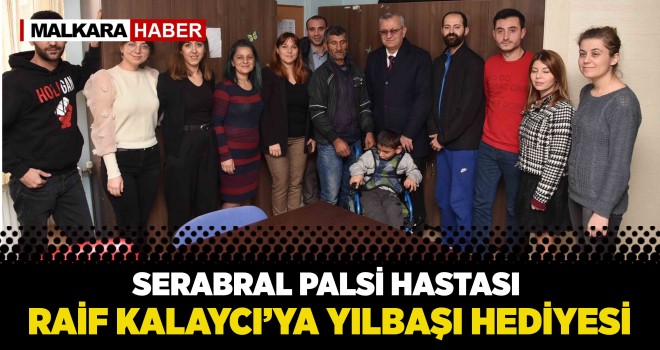 Başkan’dan 5 Yaşındaki Çocuğa Yılbaşı Hediyesi