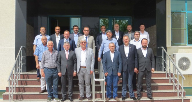 Tekirdağ TSO Başkanı Günay, Malkara Ticaret Borsasını Ziyaret Etti