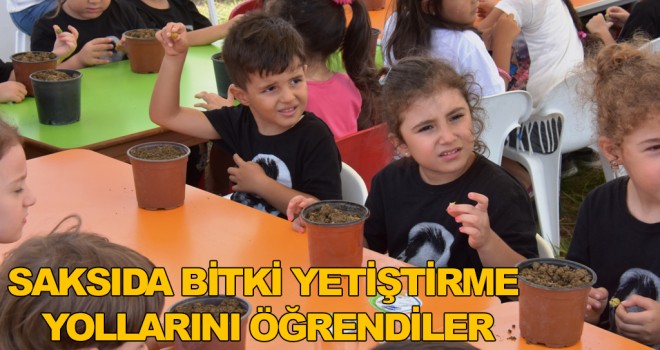 Minik Çiftçiler Tarıma İlk Adımlarını Attılar