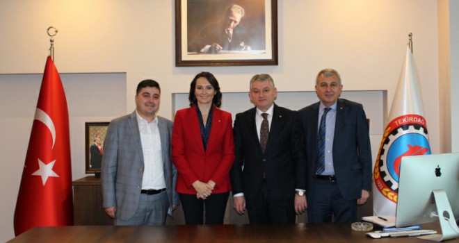 Malkara TSO’dan Başkan Günay’a Ziyaret