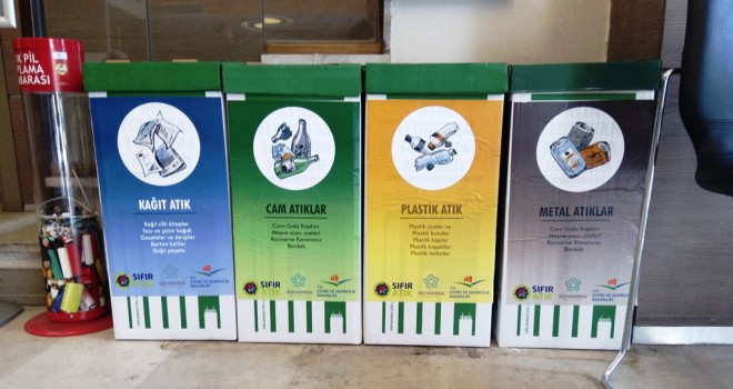 Sıfır Atık projesi uygulamaya konuldu