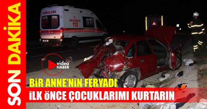 Malkara’da Trafik Kazası; 2’si Çocuk 6 kişi Yaralandı
