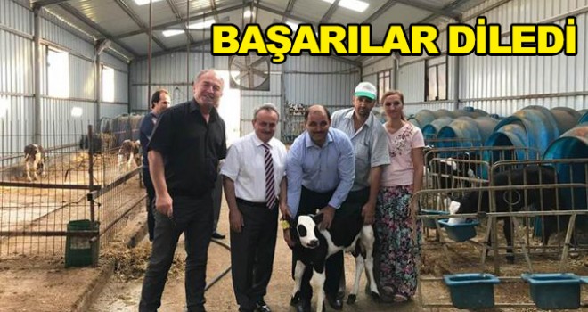 Tarım İl Müdüründen Aile İşletmesine Ziyaret