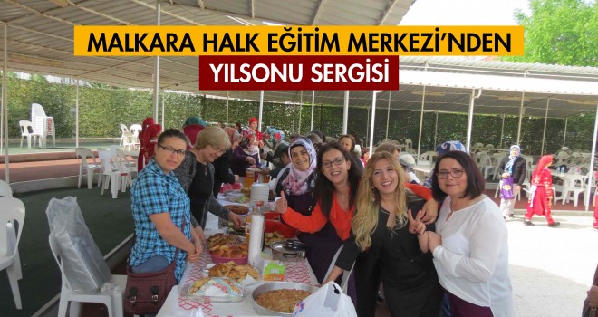 Malkara Halk Eğitimi Merkezi’nden Yılsonu Sergisi