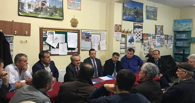 Tarım İl ve İlçe Müdürü, Mahalle Ziyaretlerine Devam Ediyor