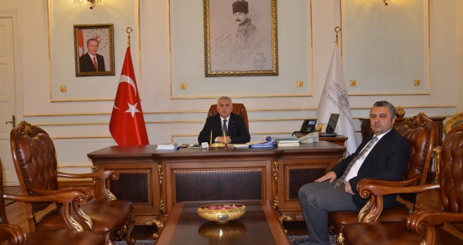 Başkan Yurdakul’dan Vali Yıldırım'a Nezaket Ziyareti