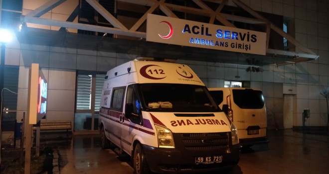 Malkara’da Trafik Kazası; 2 Yaralı