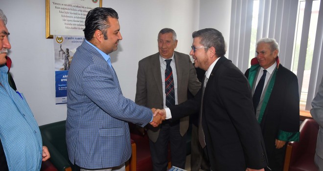 Başkan Yurdakul’dan Avukatlara Ziyaret