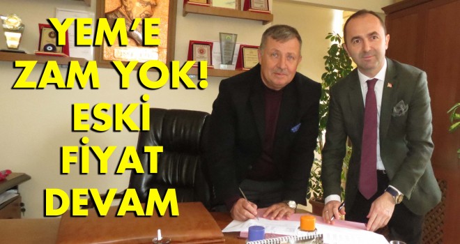 Süt Üreticileri Birliği’nde Yem Sözleşmesi İmzalandı