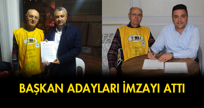 Belediye Başkan Adayları Doğa Dostu Tahhütnamesi’ni İmzaladı