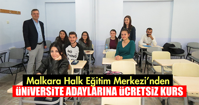 Üniversite Adaylarına Ücretsiz Kurs