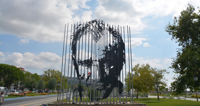 Süleymanpaşa’ya 3 Boyutlu Atatürk Silueti