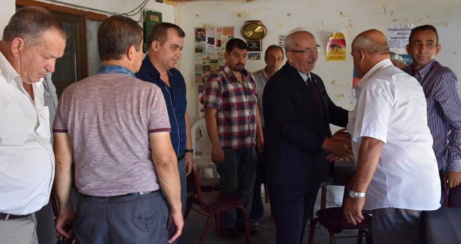 Tekirdağ Protokolü ve Vatandaşlar Bayramlaştı