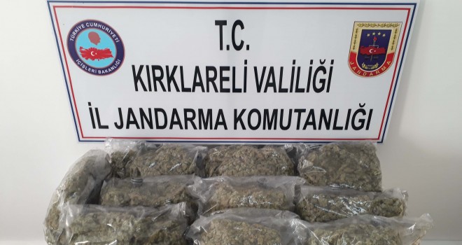 Motosiklette Uyuşturucu Taşıyan Kişi Tutuklandı