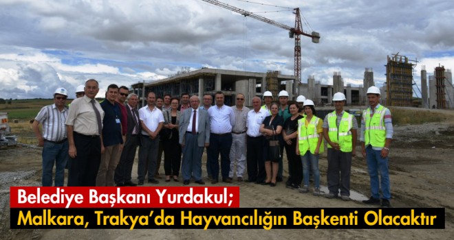 Et Kombina Tesisi İnşaatının Genel Durumu Görüşüldü