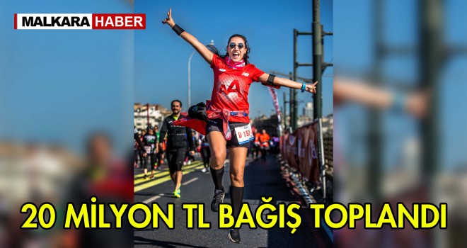 Vodafone 41. İstanbul Maratonu’nda Bağış Rekoru Kırıldı