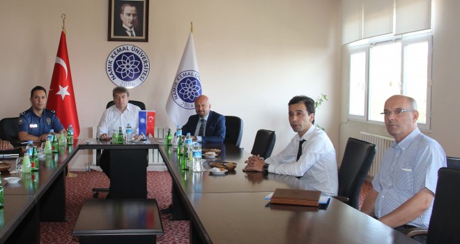 MYO’da İlçe Koordinasyon Toplantısı Yapıldı