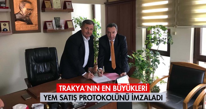 Yem Satış Protokolü İmzalandı