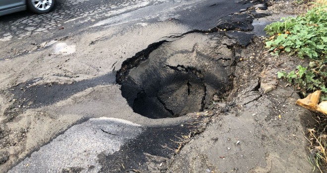 Şiddetli Yağış Hasara Yol Açtı