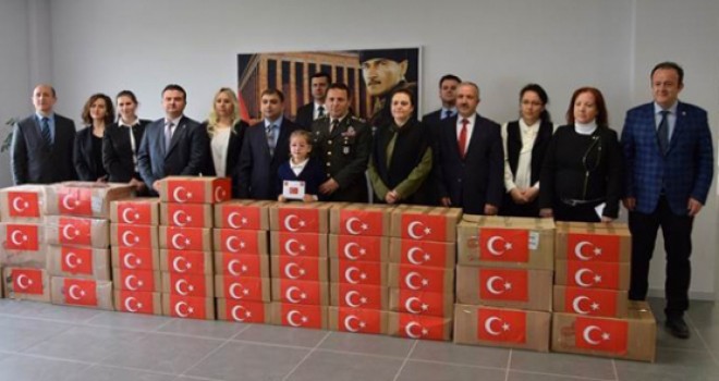 ERGENE’DEN AFRİN’E DESTEK