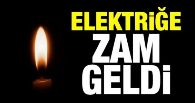 Son Dakika! Elektriğe Konutta Yüzde 9, Sanayide Yüzde 14 Zam Geldi