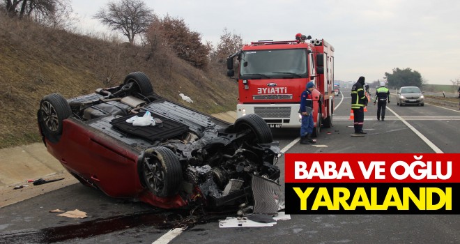 Malkara'da Trafik Kazası 2 Yaralı