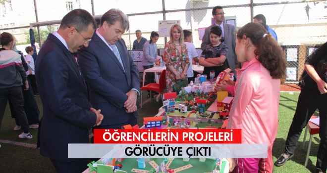 Mustafa Uysal Ortaokulu’nda Proje Şenliği